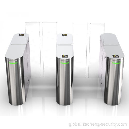 Ab Sliding Boarding Gate Pedestrian Sliding Turnstile Gate Supplier